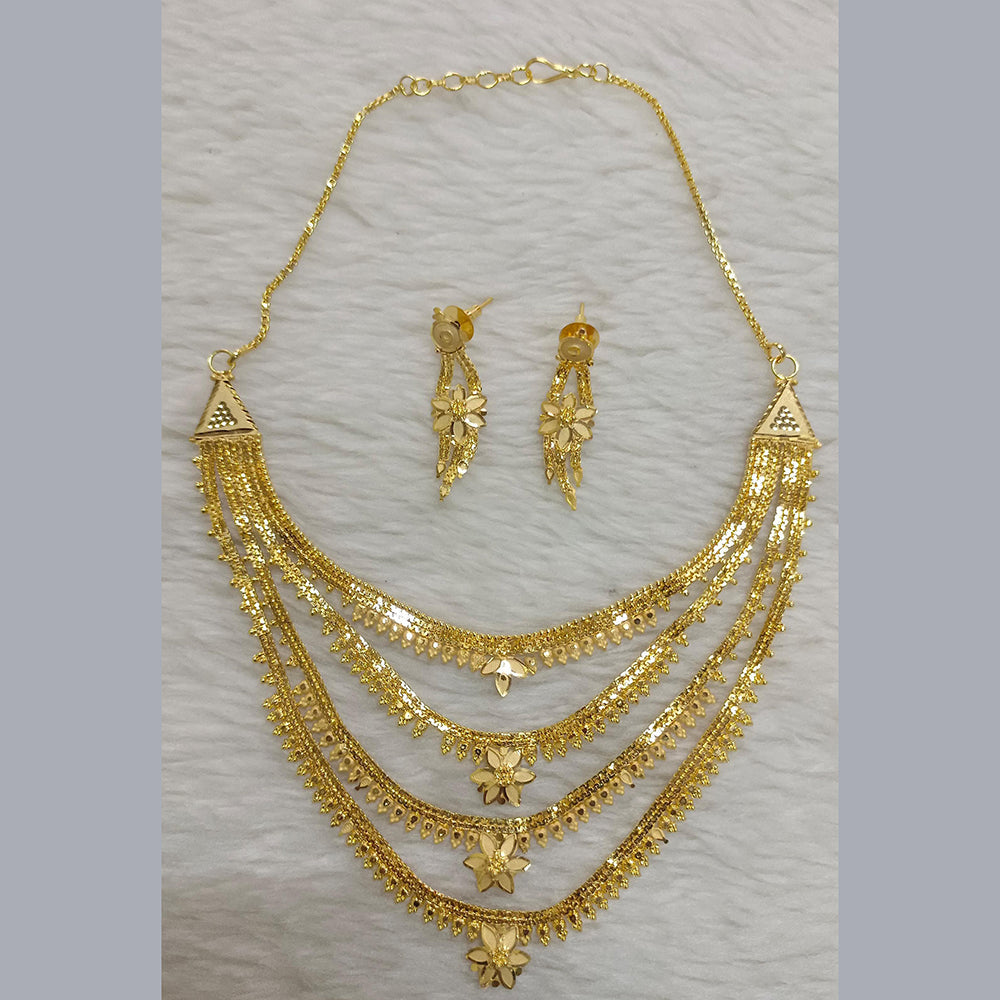Pari Art Jewellery Forming Multi Layer Necklace Set