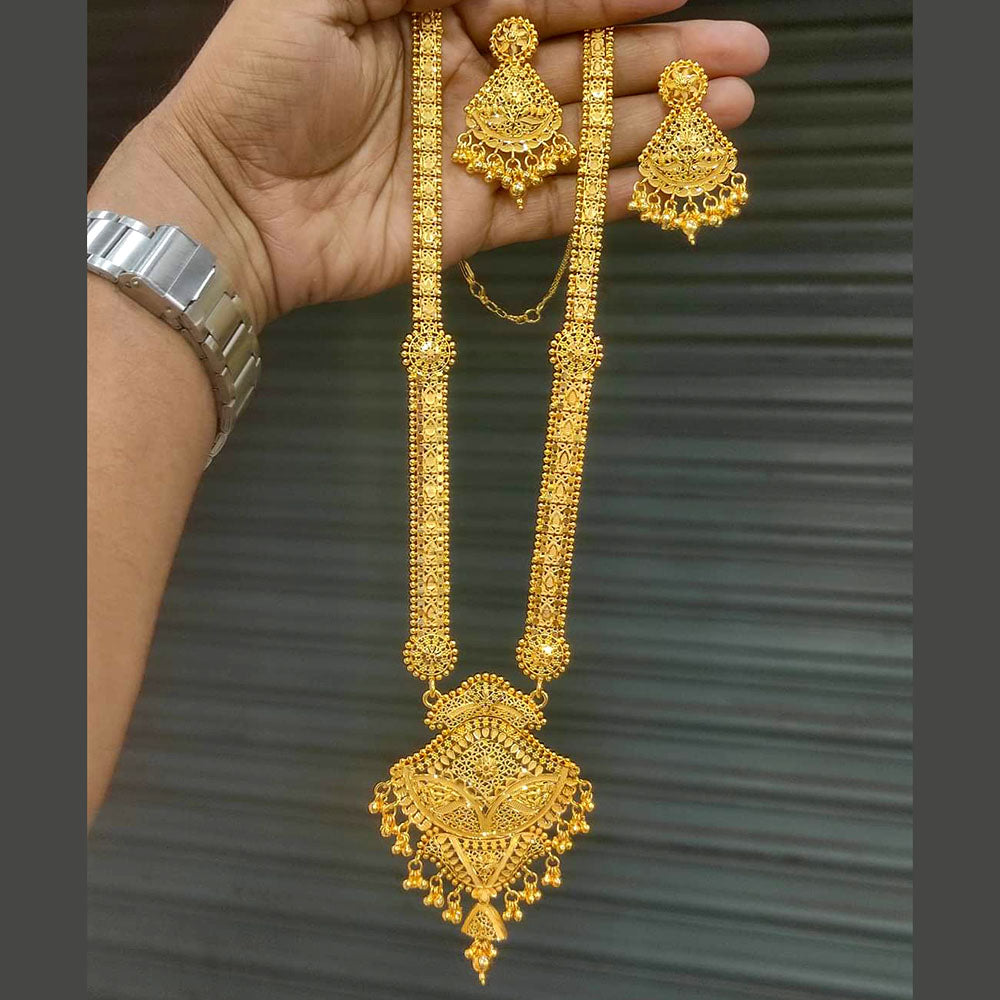 Pari Art Jewellery Forming Long Necklace Set – JewelEMarket