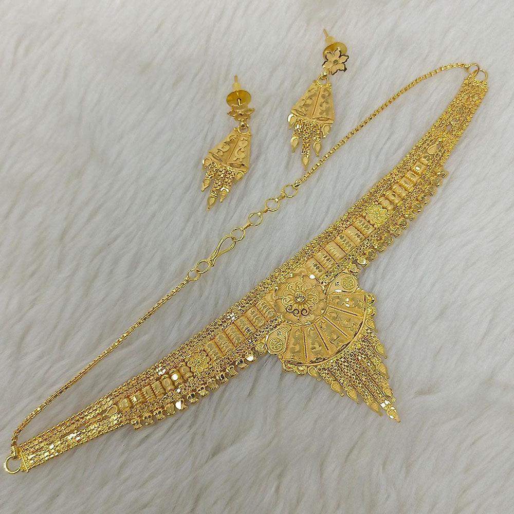 Pari Art Jewellery Forming Choker Necklace Set