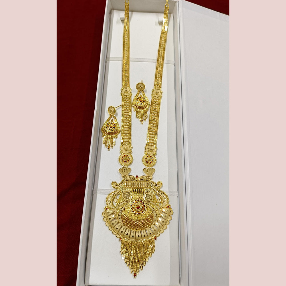 Pari Art Jewellery Forming Long Necklace Set