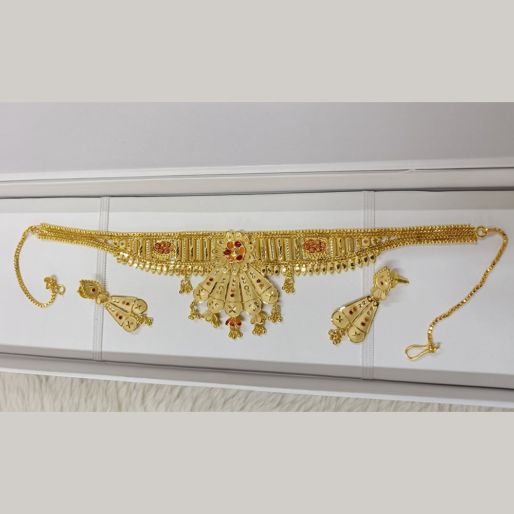 Pari Art Jewellery Forming Choker Necklace Set