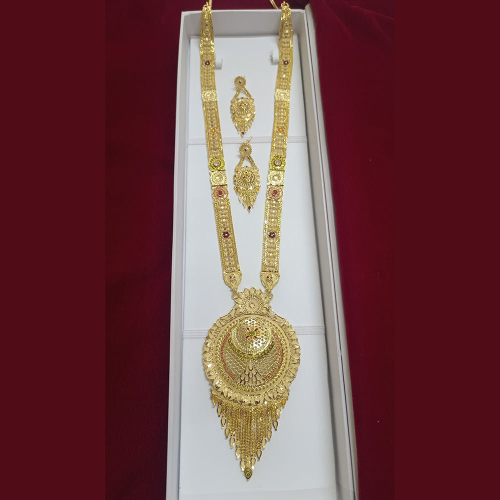 Pari Art Jewellery Forming Long Necklace Set