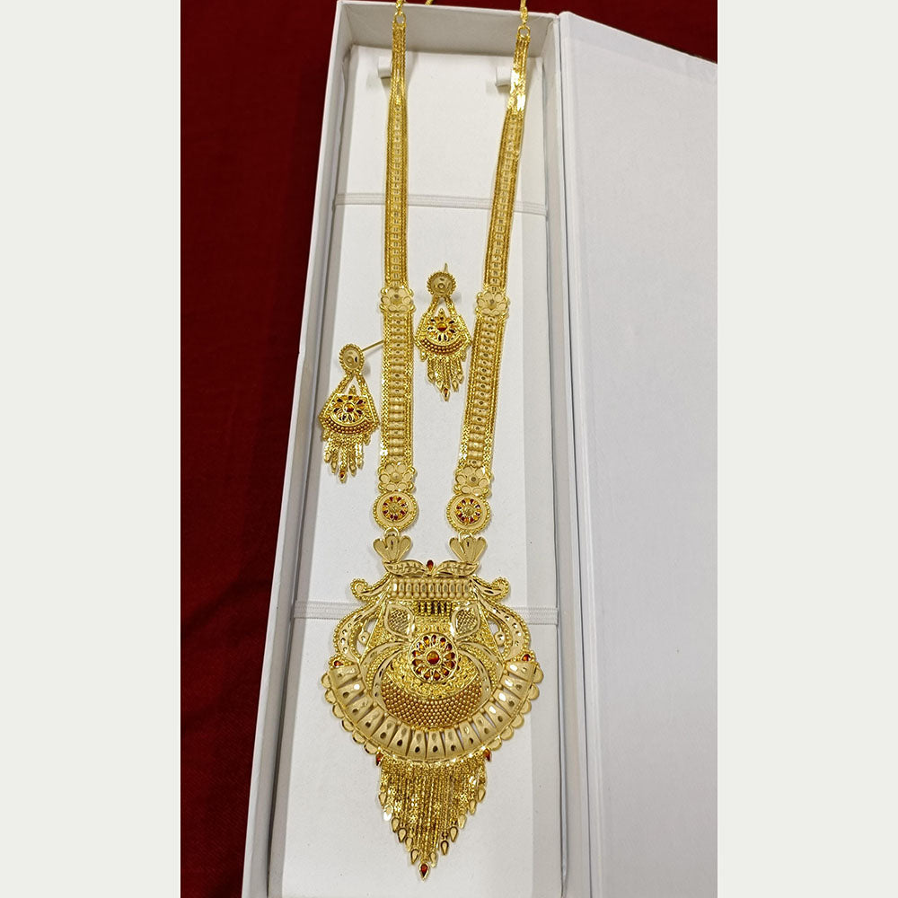 Pari Art Jewellery Forming Long Necklace Set