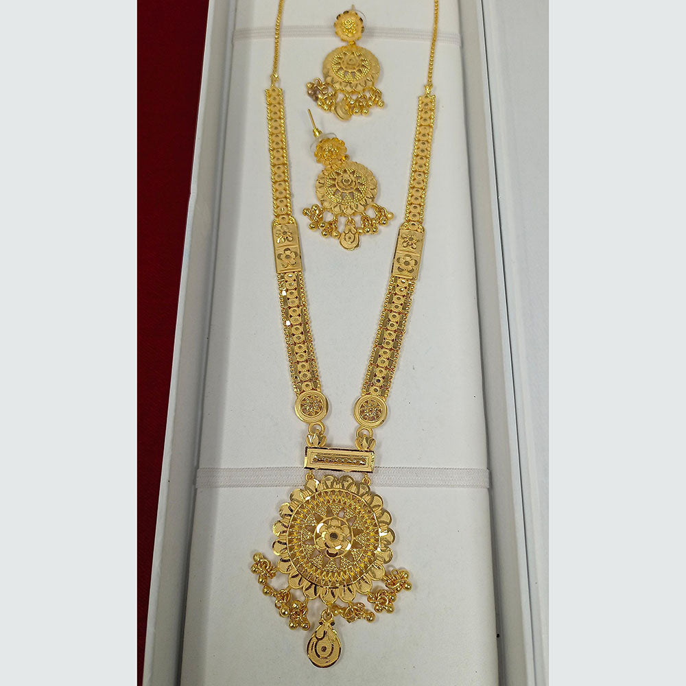 Pari Art Jewellery Forming Long Necklace Set