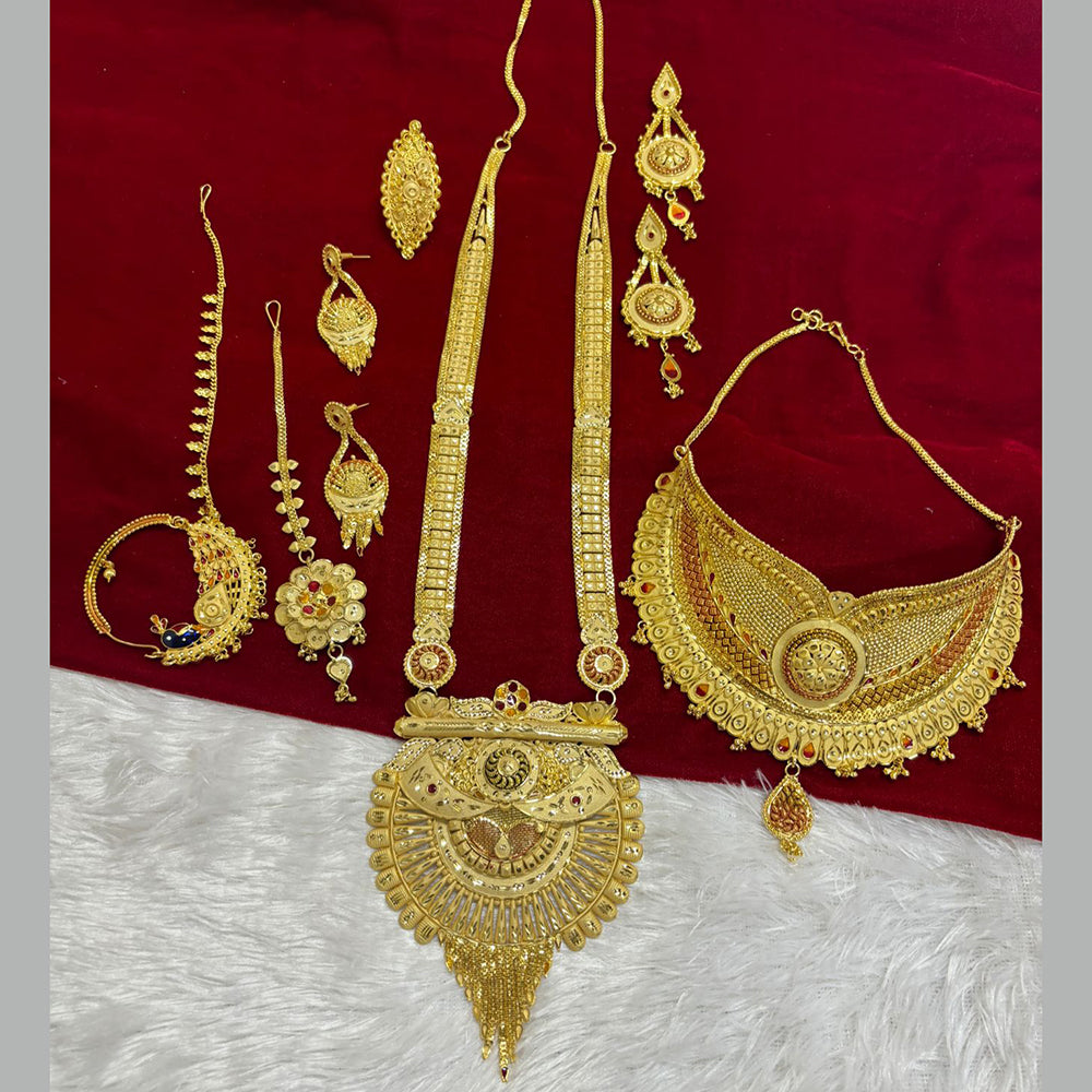 Pari Art Jewellery Forming Gold Bridal Set – JewelEMarket