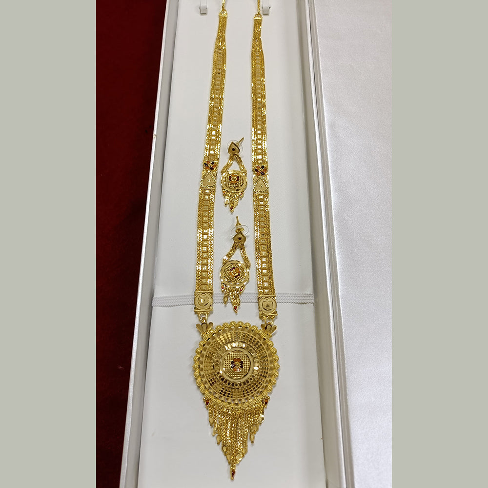 Pari Art Jewellery Forming Long Necklace Set