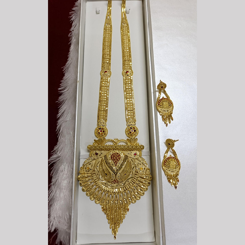 Pari Art Jewellery Forming Long Necklace Set