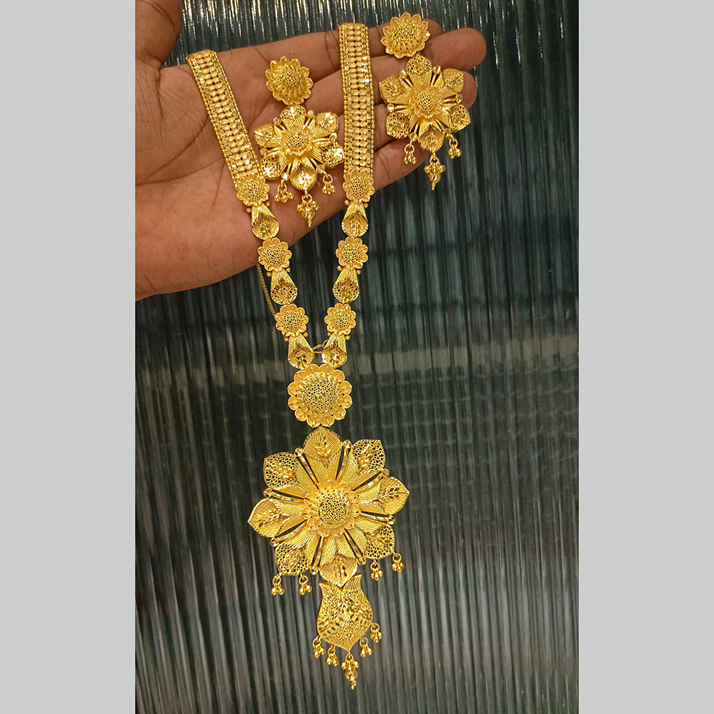 Pari Art Jewellery Forming Long Necklace Set – JewelEMarket