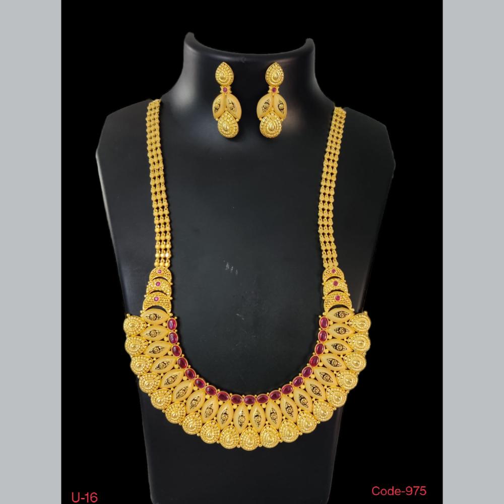 Pari Art Jewellery Forming Long Necklace Set