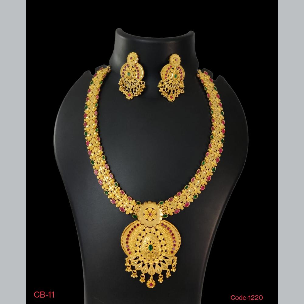 Pari Art Jewellery Forming Long Necklace Set