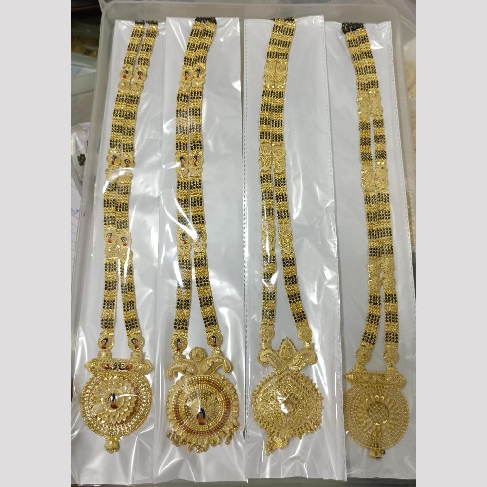 Pari Art Jewellery Forming Gold Mangalsutra (Assorted Design