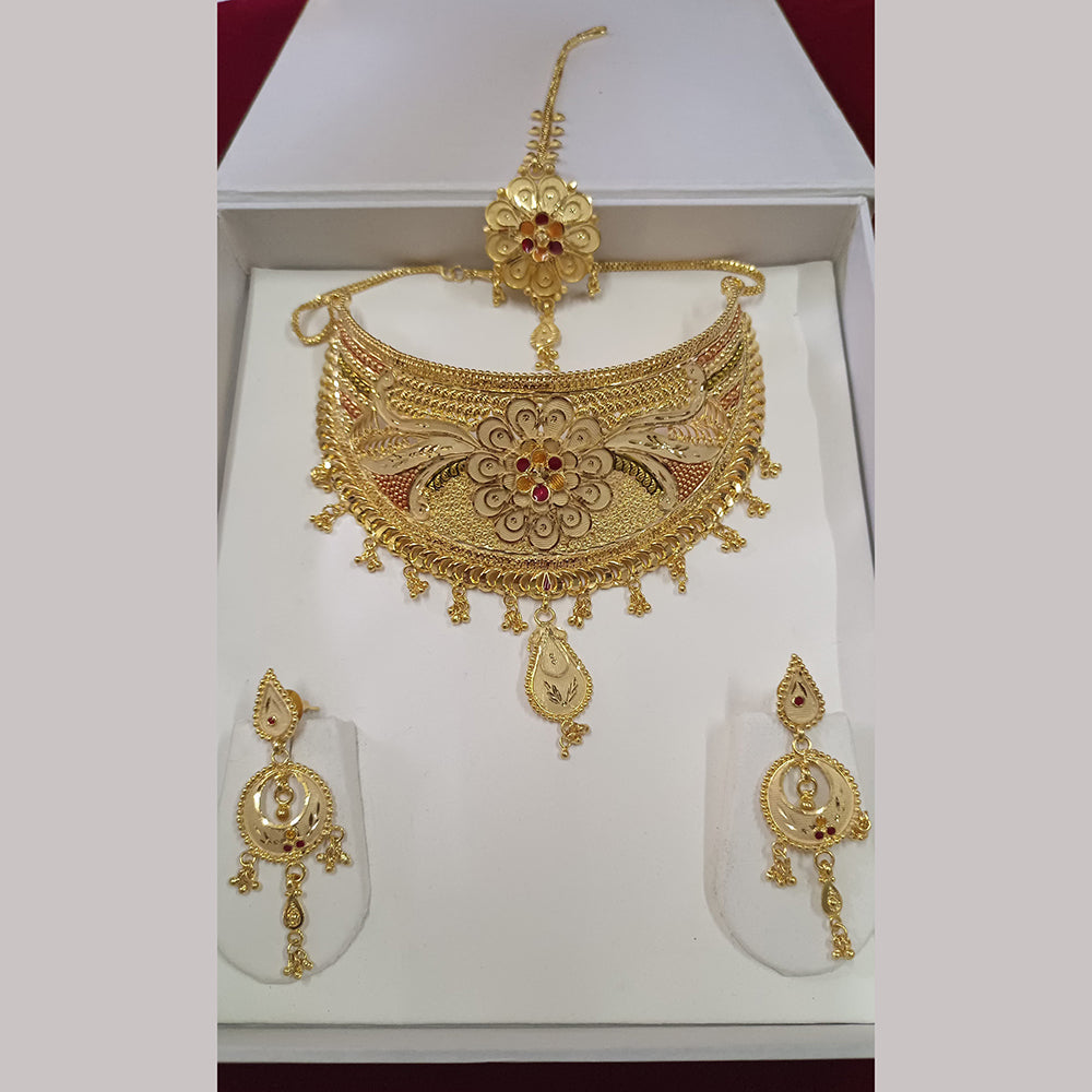 Choker Necklace 10 Tola Gold Necklace Designs Pari Art Jewellery