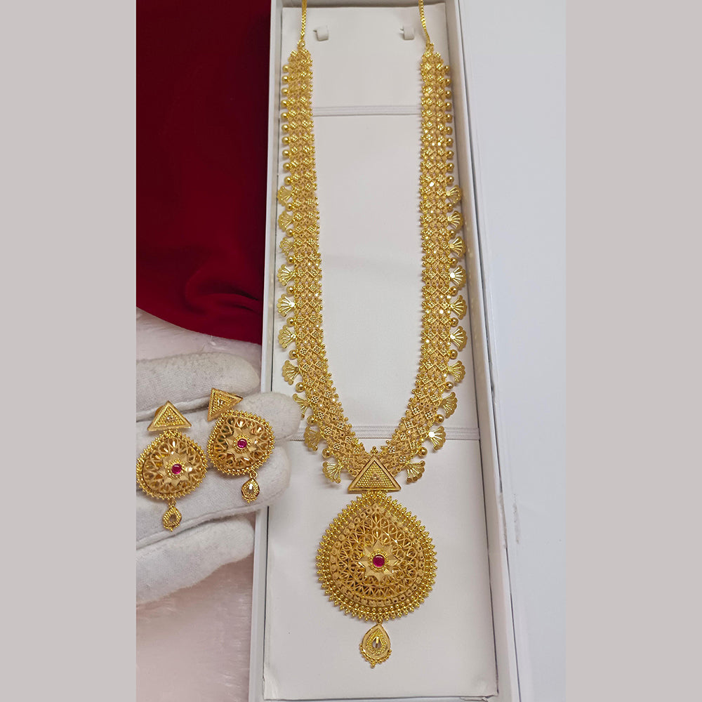 Pari Art Jewellery Forming Long Necklace Set – JewelEMarket