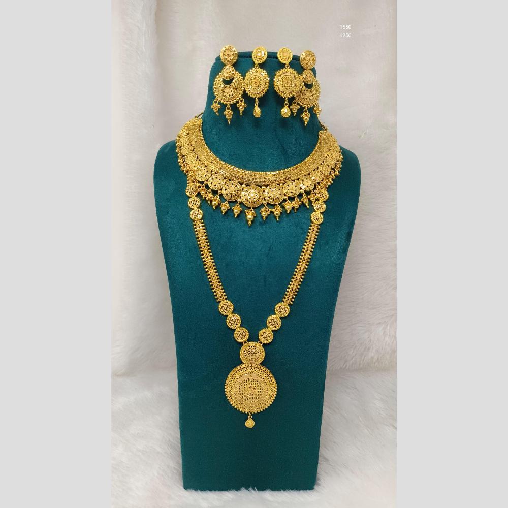 Pari Art Jewellery Forming Double Necklace Set