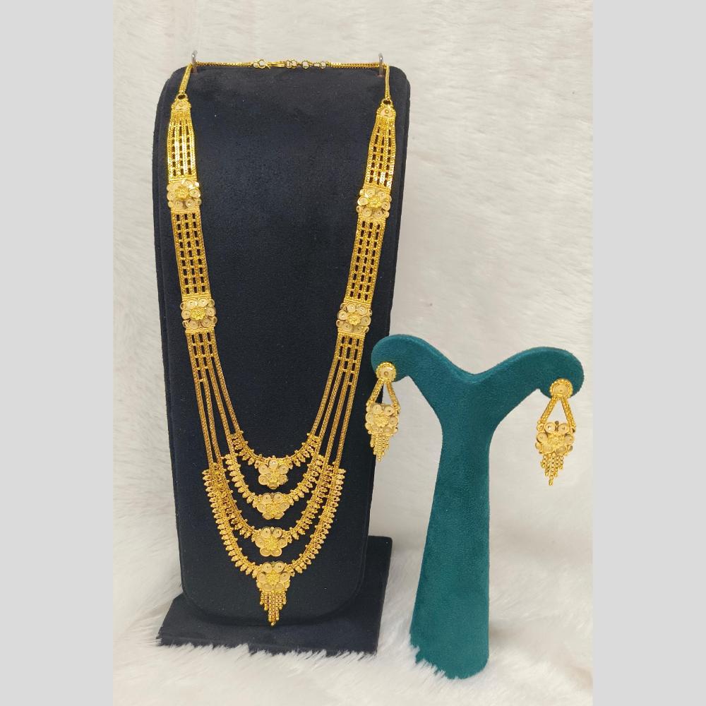Pari Art Jewellery Forming Multi Layer Long Necklace Set