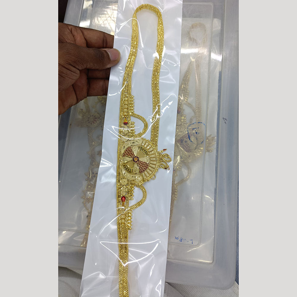 Light Weight Kamar Band Design Gold Gold Waist Hip Belt Kamarband