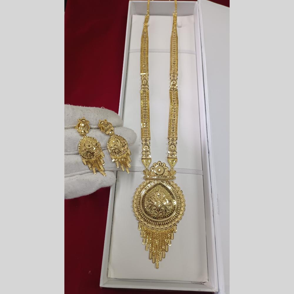 Pari Art Jewellery Forming  Long  Necklace Set