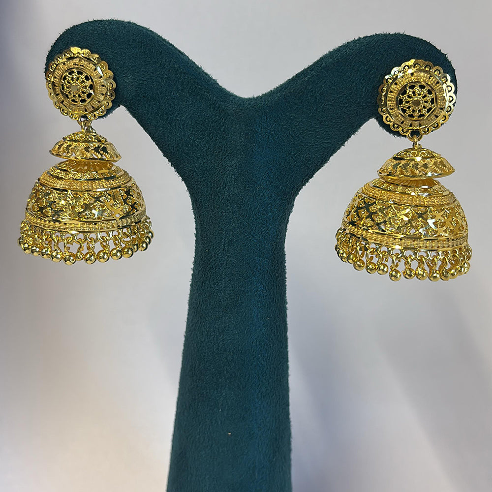 Pari Art Jewellery Forming Jhumki Earrings