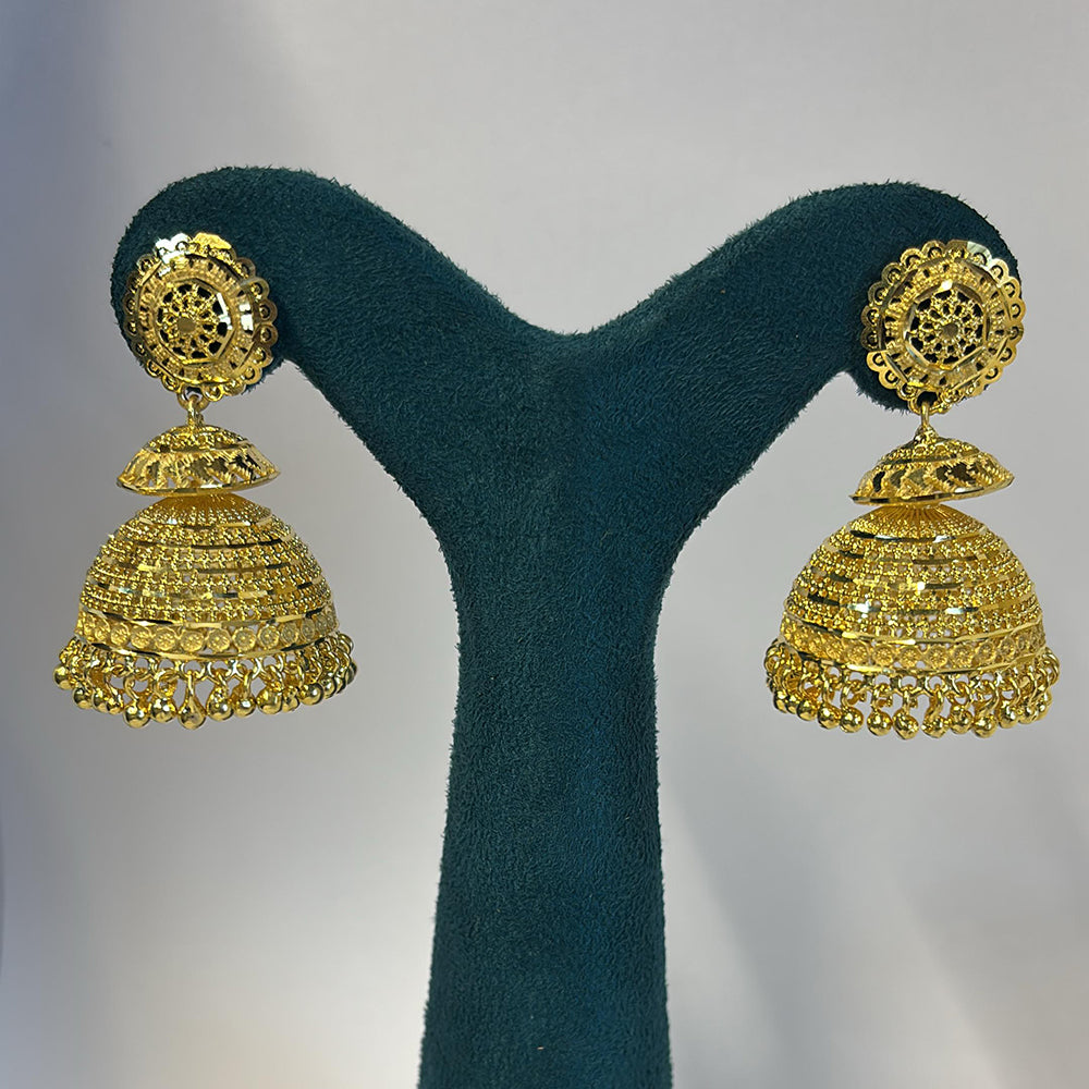Pari Art Jewellery Forming Jhumki Earrings