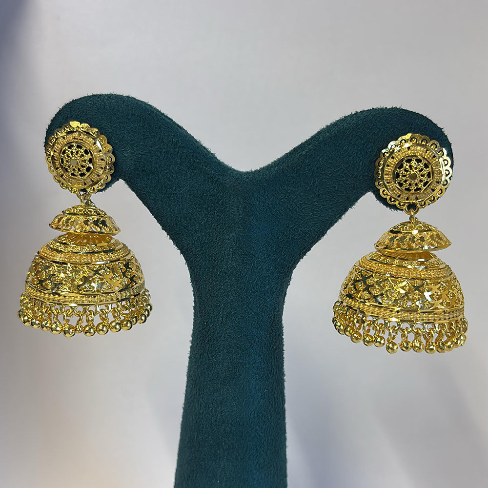 Pari Art Jewellery Forming Jhumki Earrings