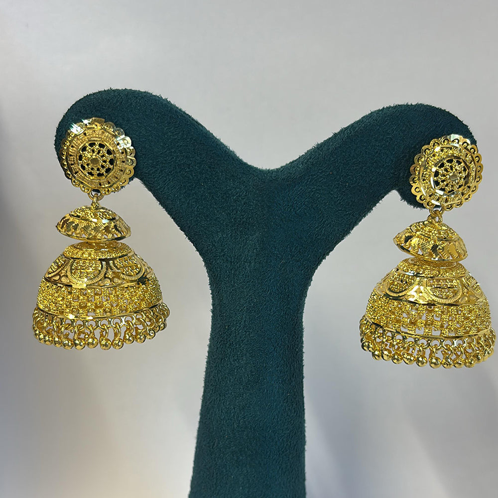 Pari Art Jewellery Forming Jhumki Earrings