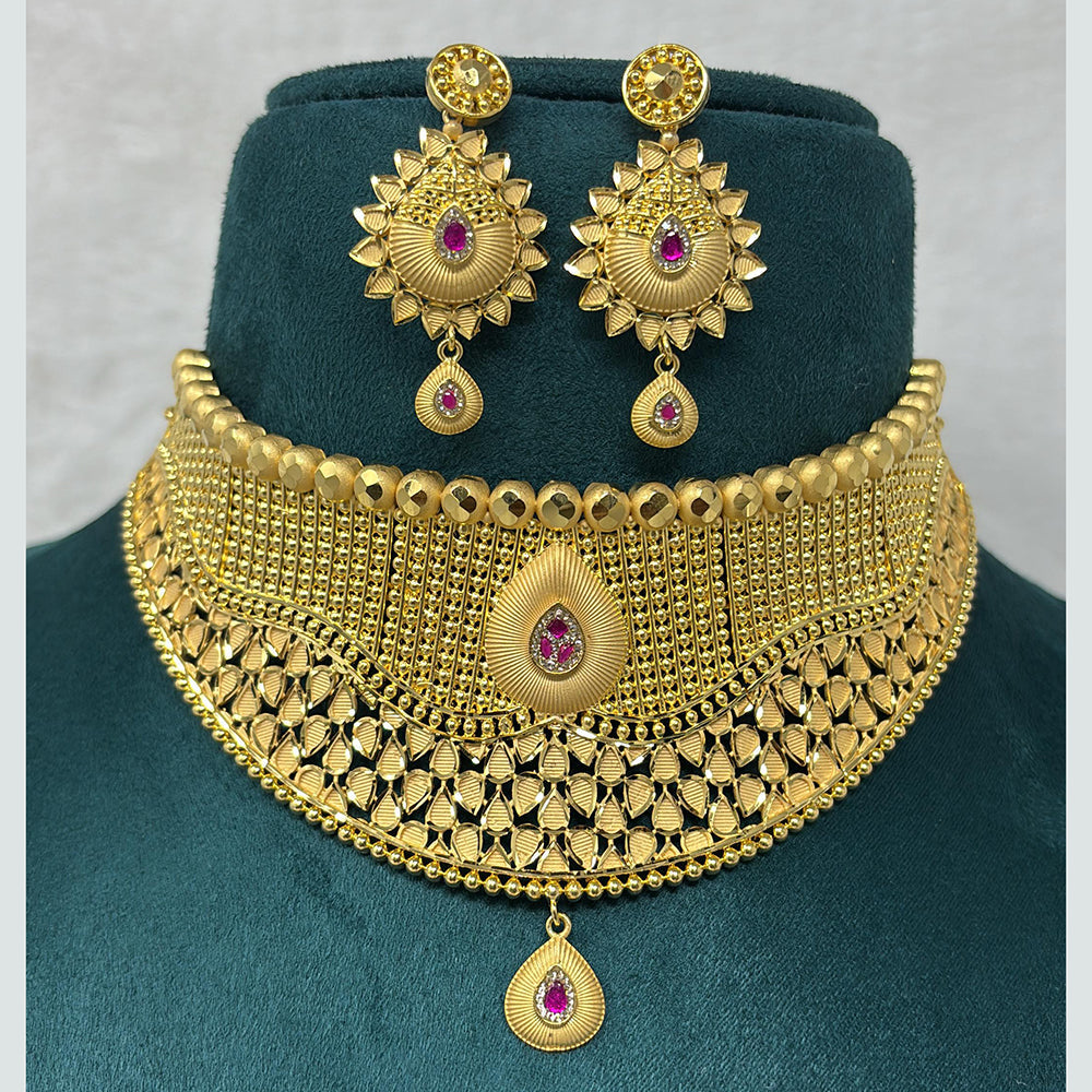 Pari Art Jewellery Designer Forming Choker Necklace Set