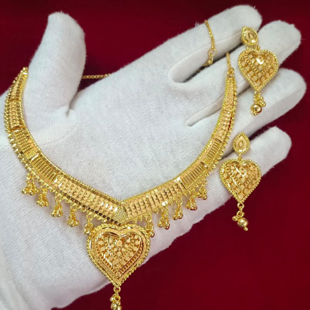 Pari Art Jewellery Royal Forming Necklace Set