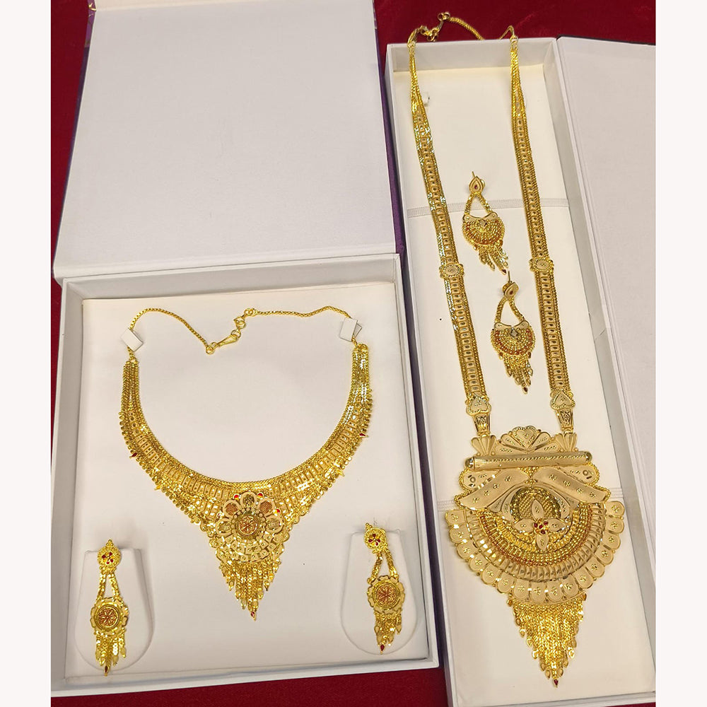 Pari Art Jewellery Designer Forming Necklace Combo Set