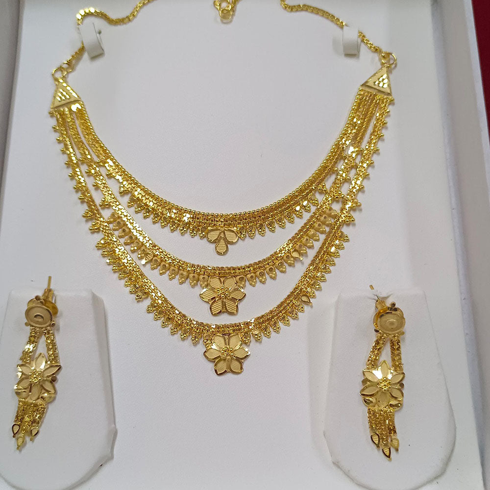 Pari Art Jewellery Forming Multi Layer Necklace Set