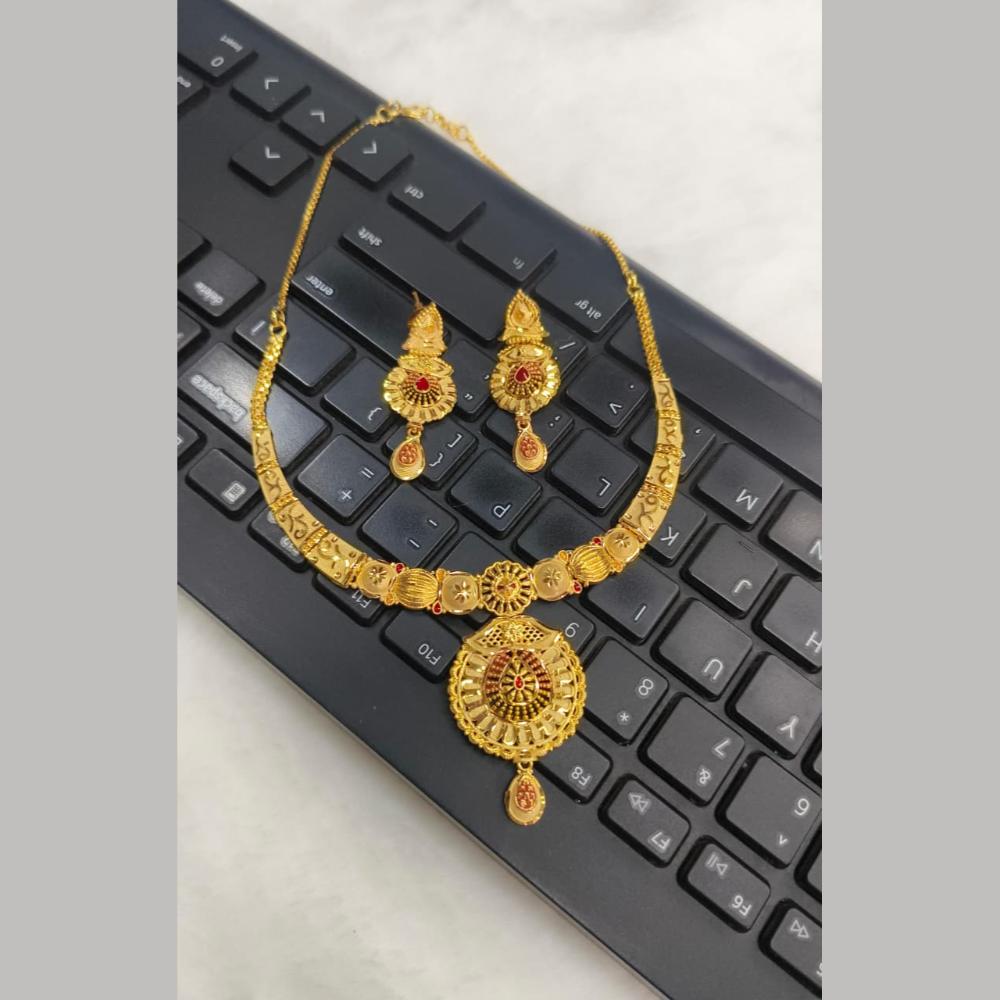 Pari Art Jewellery Designer Forming Necklace Set