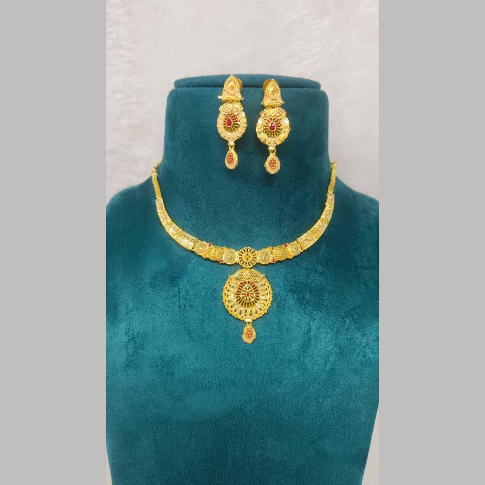 Pari Art Jewellery Designer Forming Necklace Set