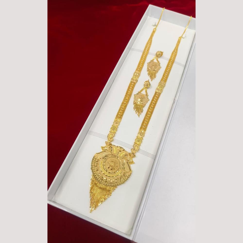Pari Art Jewellery Royal Forming Designer Long Necklace Set