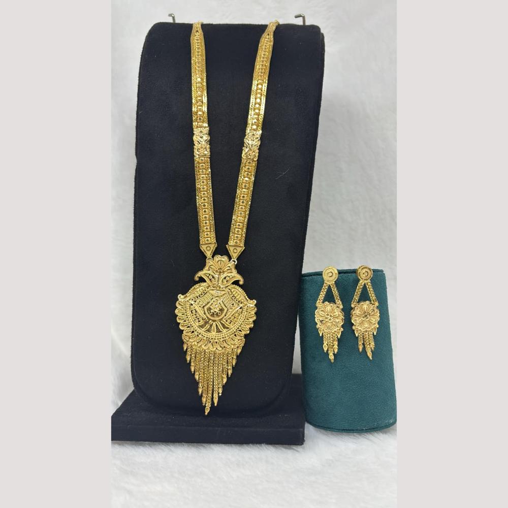 Pari Art Jewellery Royal Forming Designer Long Necklace Set