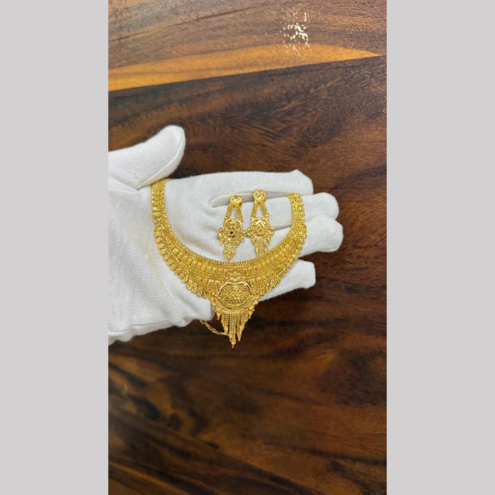 Pari Art Jewellery Royal Forming Designer Necklace Set