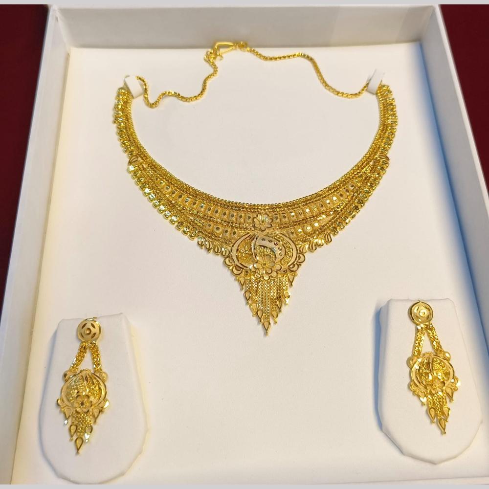 Pari Art Jewellery Royal Forming Designer Necklace Set