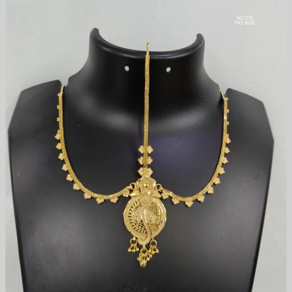 Pari Art Jewellery Forming Traditional Bridal Damini Maangtikka
