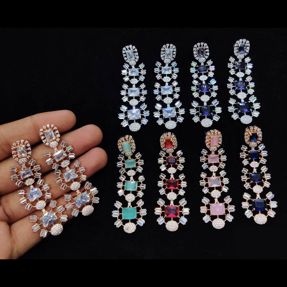 Kavita Art American Diamonds Dangler Earrings