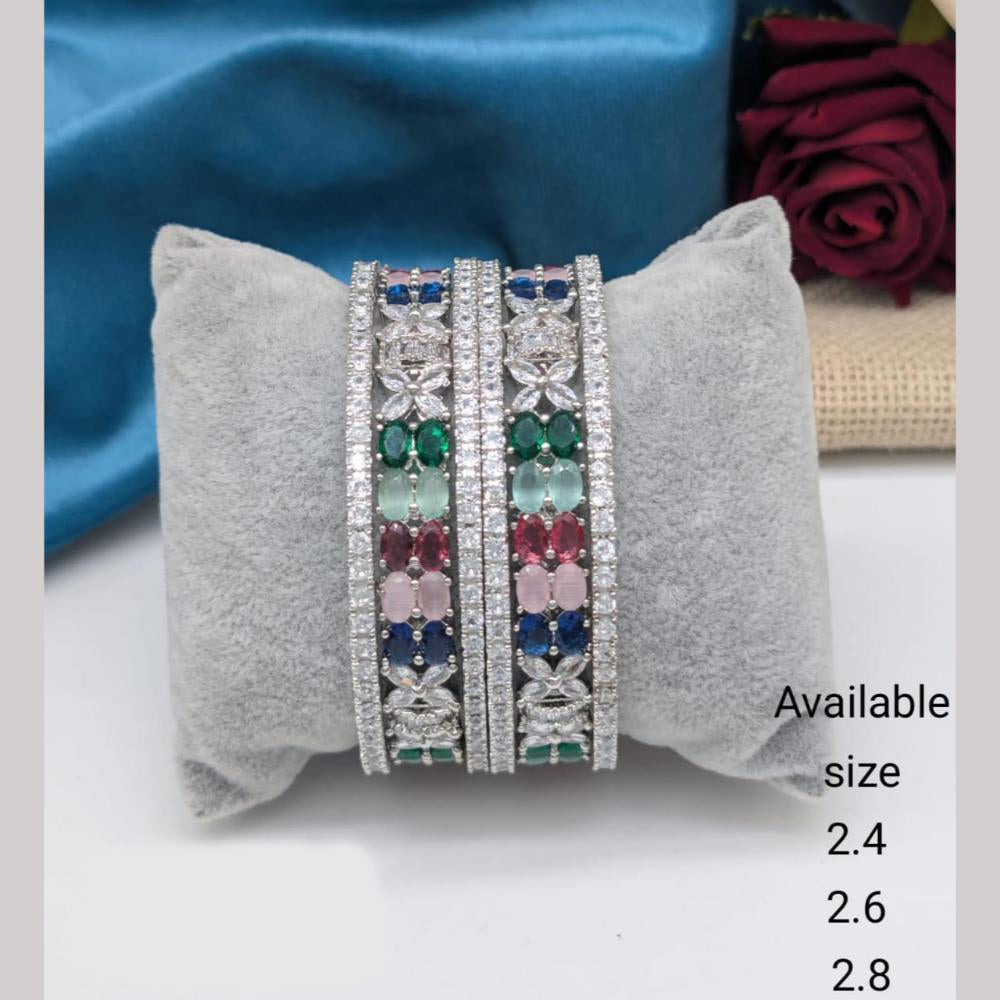 Kavita Art Silver Plated, Openable Bangle for Gifting