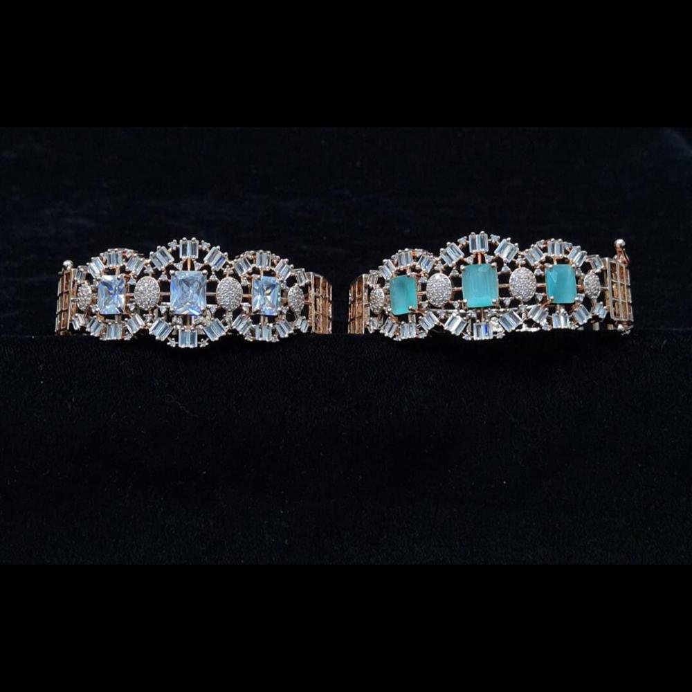 Kavita Art Gold Plated American Diamonds Bracelet