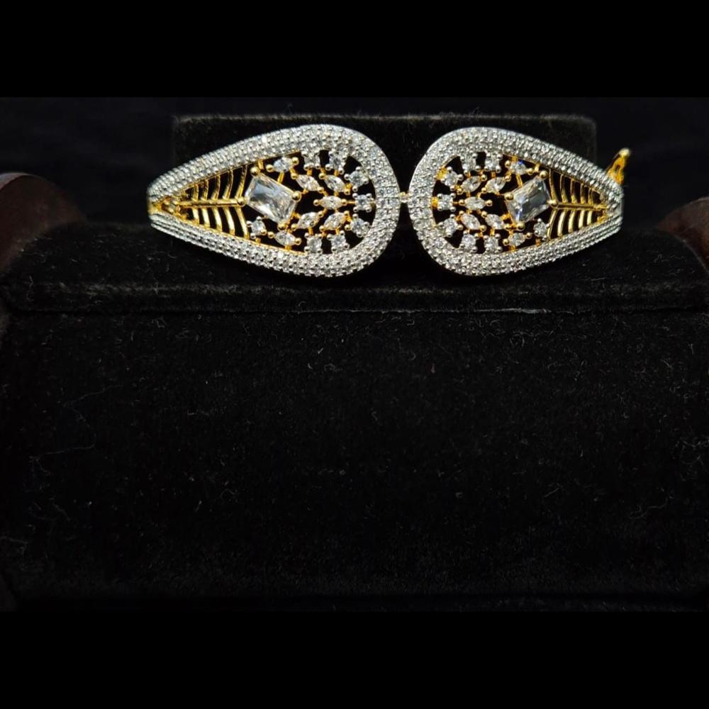 Kavita Art 2 Tone Plated American Diamonds Bracelet