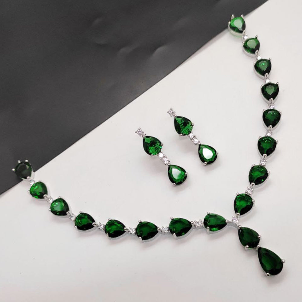 Kavita Art American Diamond Necklace Set