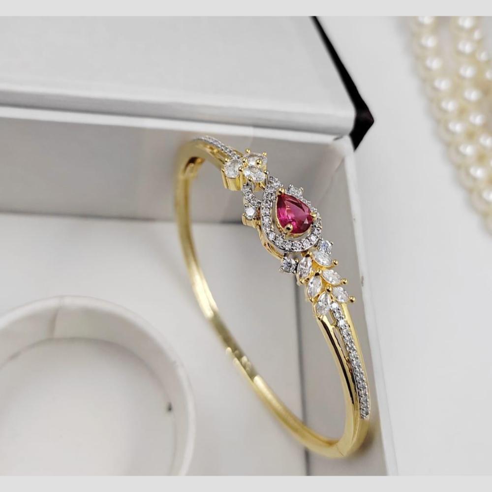 Kavita Art Gold Plated American Diamonds Bracelet