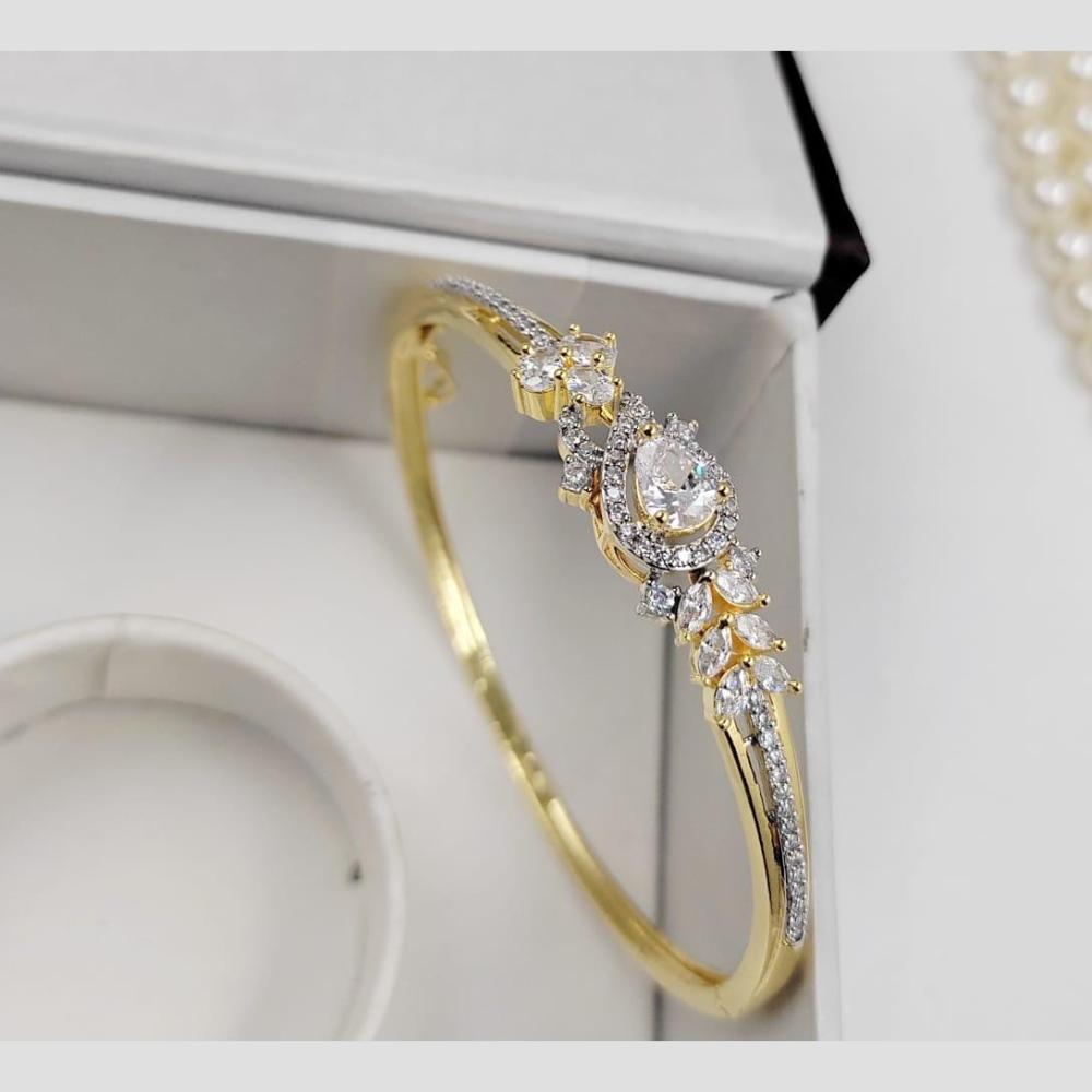 Kavita Art Gold Plated American Diamonds Bracelet
