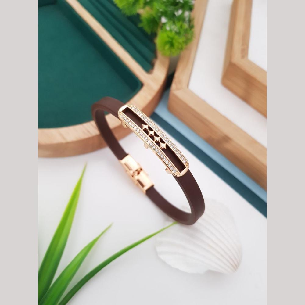 Kavita Art Gold Plated Austrian Stone Openable Kada