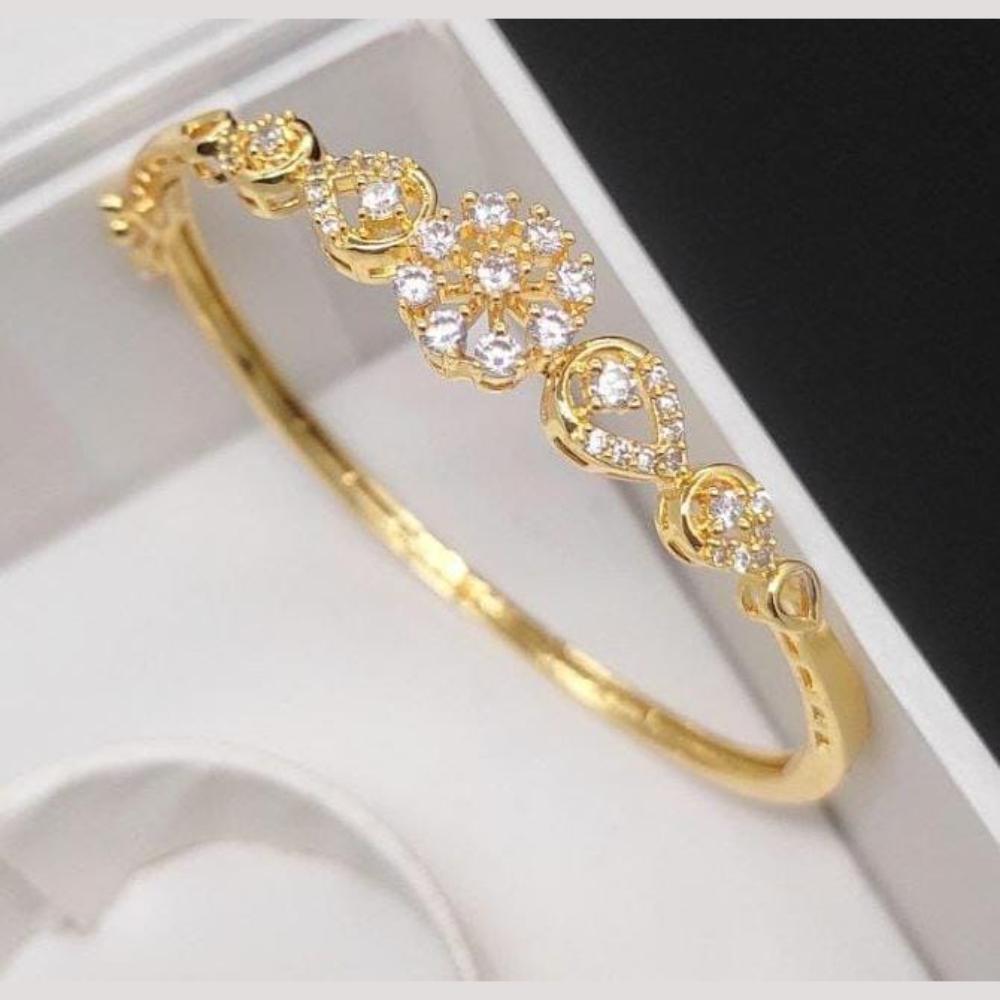 Kavita Art Gold Plated American Diamonds Bracelet