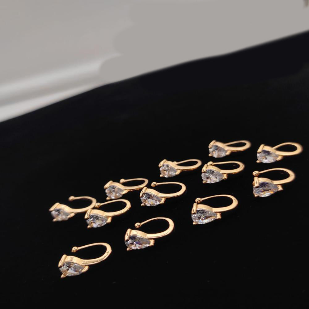 Kavita Art Dazzling Sparkling Austrian Stone Nose Pin