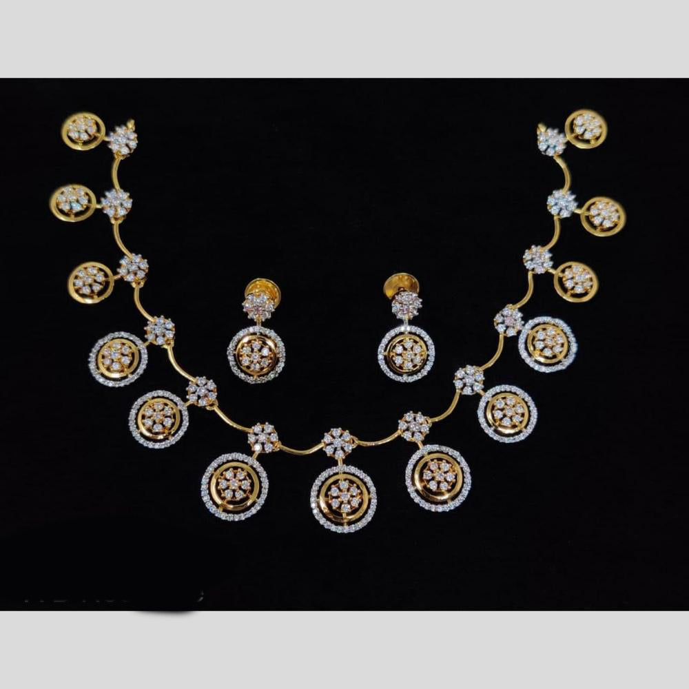 Kavita Art Fashion Luxe American Daimonds Necklace Set For Every Occasion