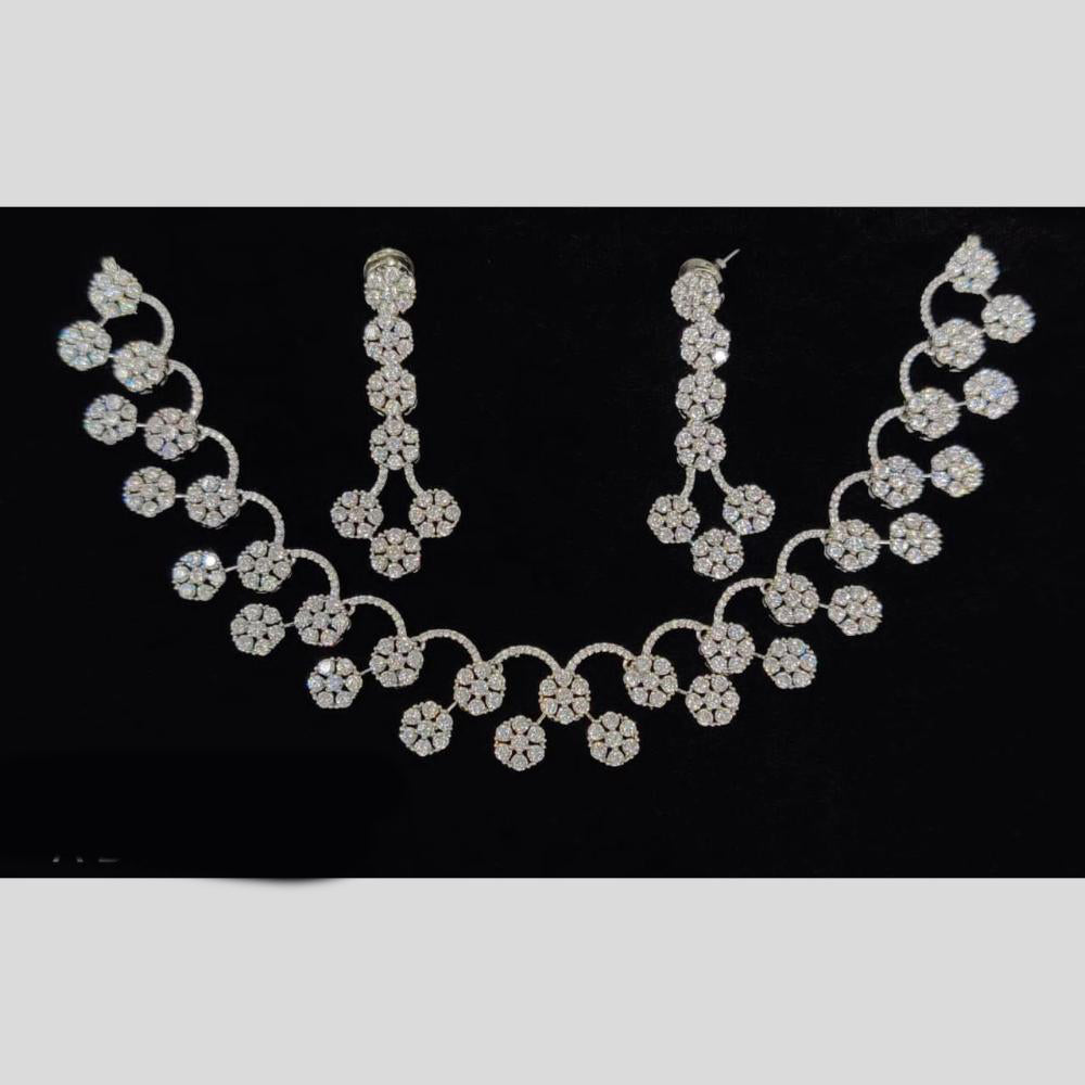 Kavita Art Fashion Luxe American Daimonds Necklace Set For Every Occasion
