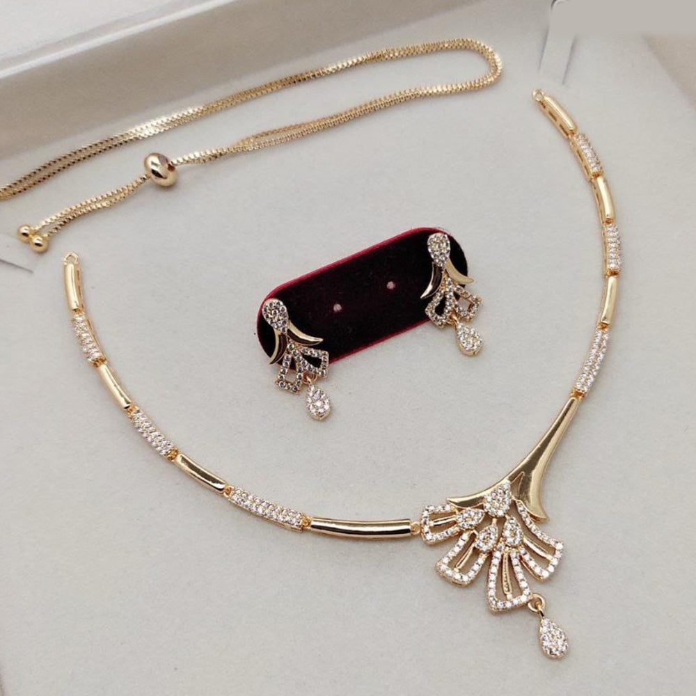 Kavita Art Sparkling Austrian Stone Necklace Set