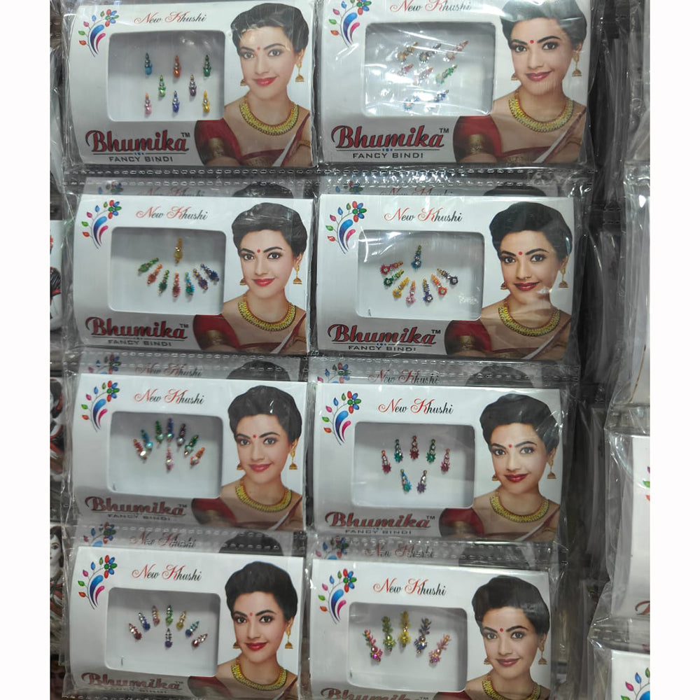 Kavita Art Designer Multi Color Fancy Bindi (Mix Design)